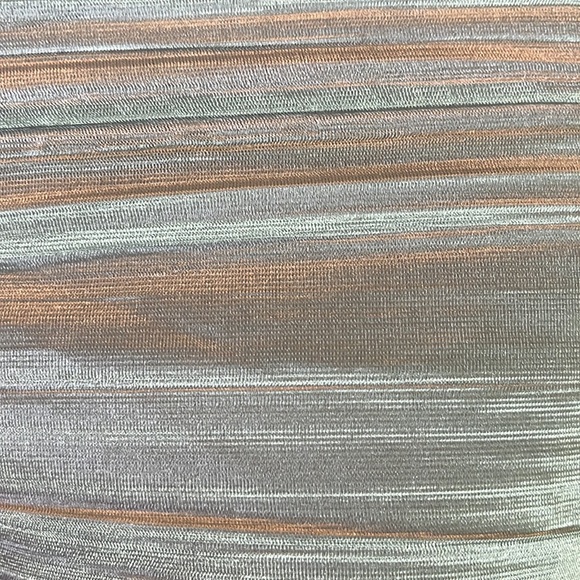 Vtg JC PENNY Window Scarf Valance Size 91.4" X 216 Sea-green SeaFoam Wrinkle NEW - Picture 12 of 12